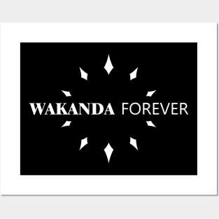 Wakanda Forever Circle Posters and Art